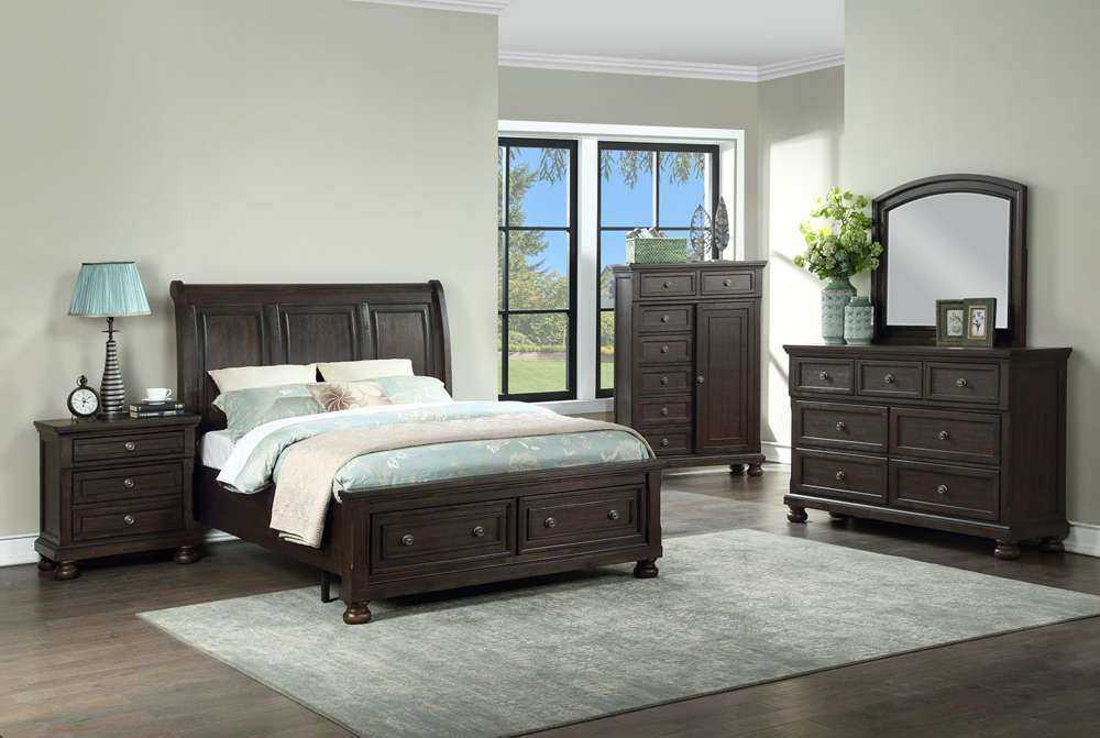 Avalon Furniture - Lauren Dresser with Hidden Drawer - B02255-D-C veiw 2