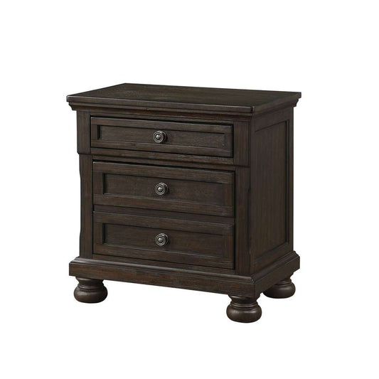 Avalon Furniture - Lauren Nightstand with Usb and Hidden Drawer - B02255 N-C veiw 1