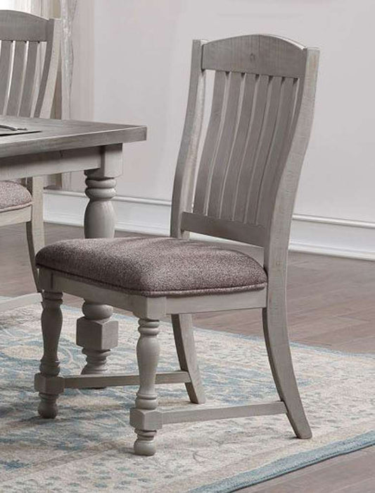 Avalon Furniture - Lorraine Dining Chair with Side Stretcher (Set of 2) - D00622 DC veiw 1