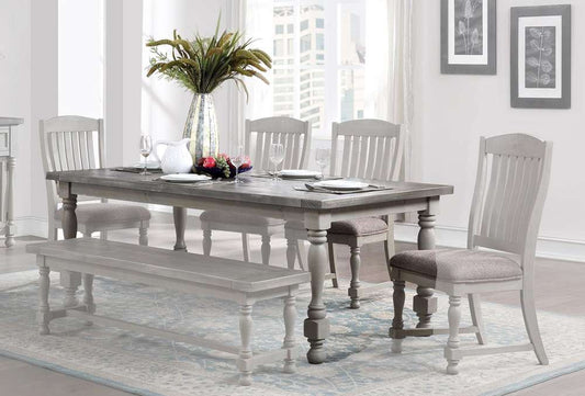 Avalon Furniture - Lorraine Rect. Dining Table - D00622 DT veiw 1