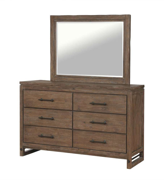Avalon Furniture - Round Rock Dresser and Mirror - B00149-D-C_M veiw 1