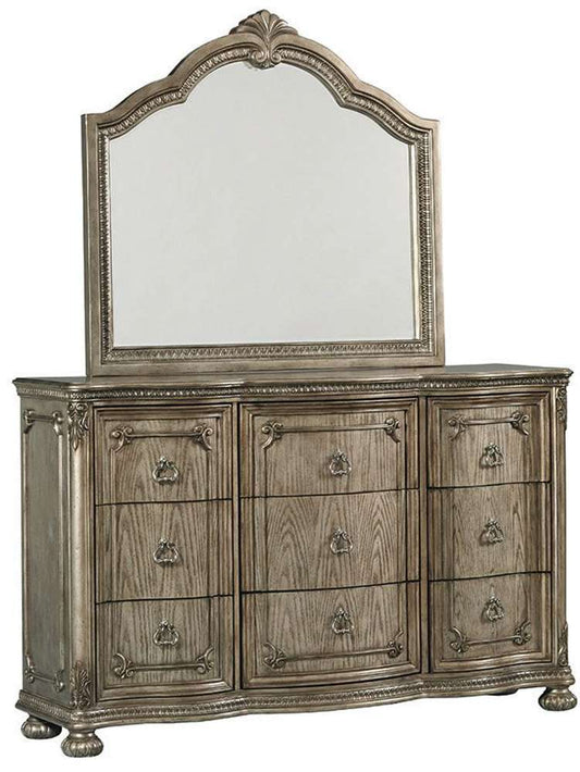 Avalon Furniture  -  Seville Dresser and Mirror  - B02011 D-C_M veiw 1
