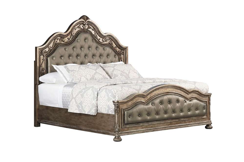 Avalon Furniture - Seville King Panel Bed veiw 1