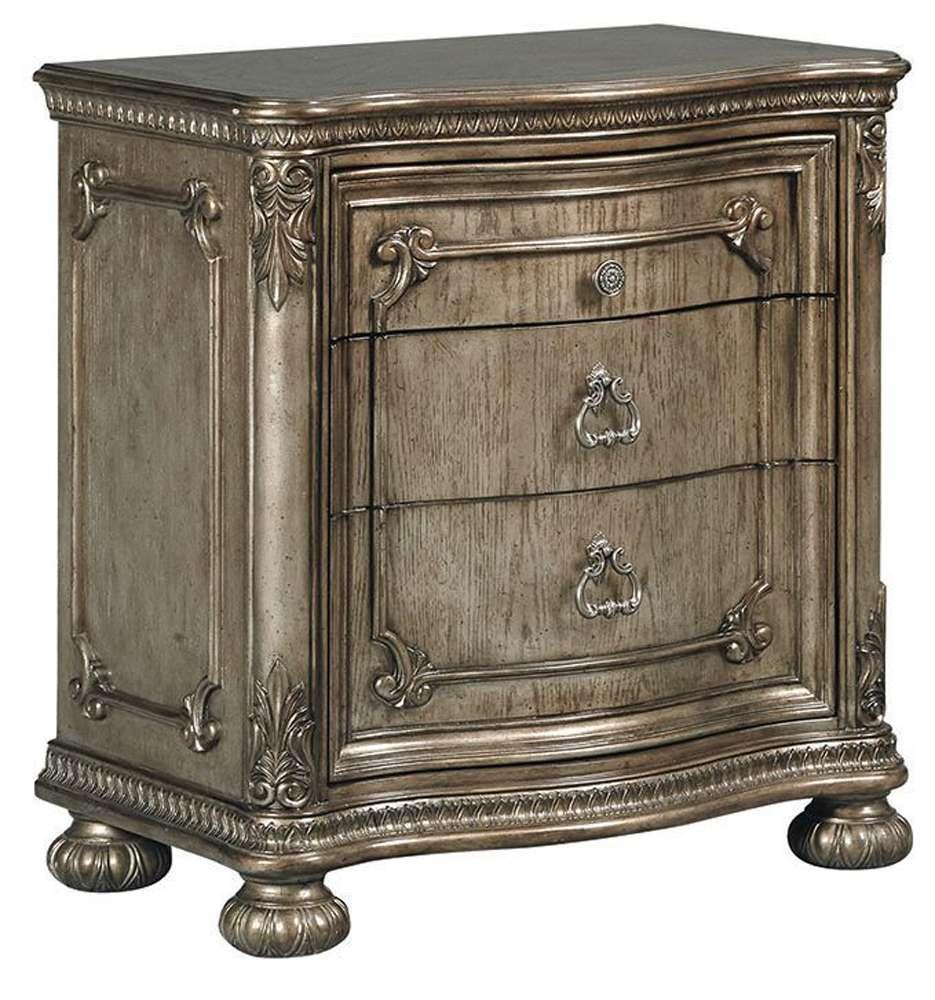 Avalon Furniture  -  Seville Nightstand w/Usb&Led  - B02011 N-C veiw 1