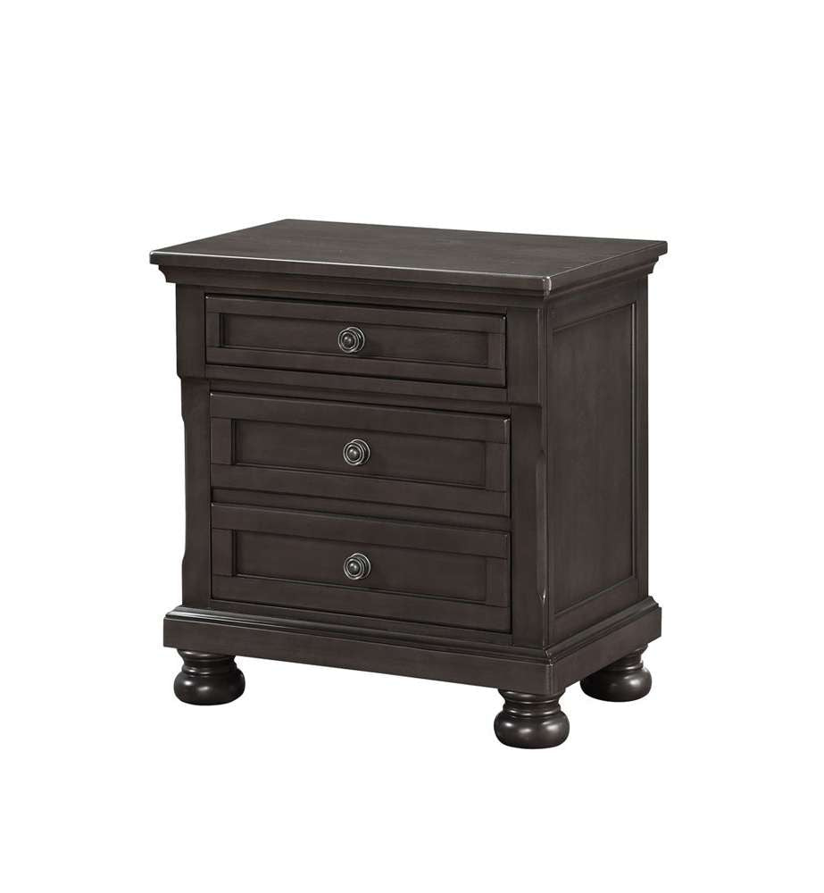 Avalon Furniture - Soriah 2 Drawers Nightstand with Hidden Drawer and Usb Charger - B1061X N-C veiw 1