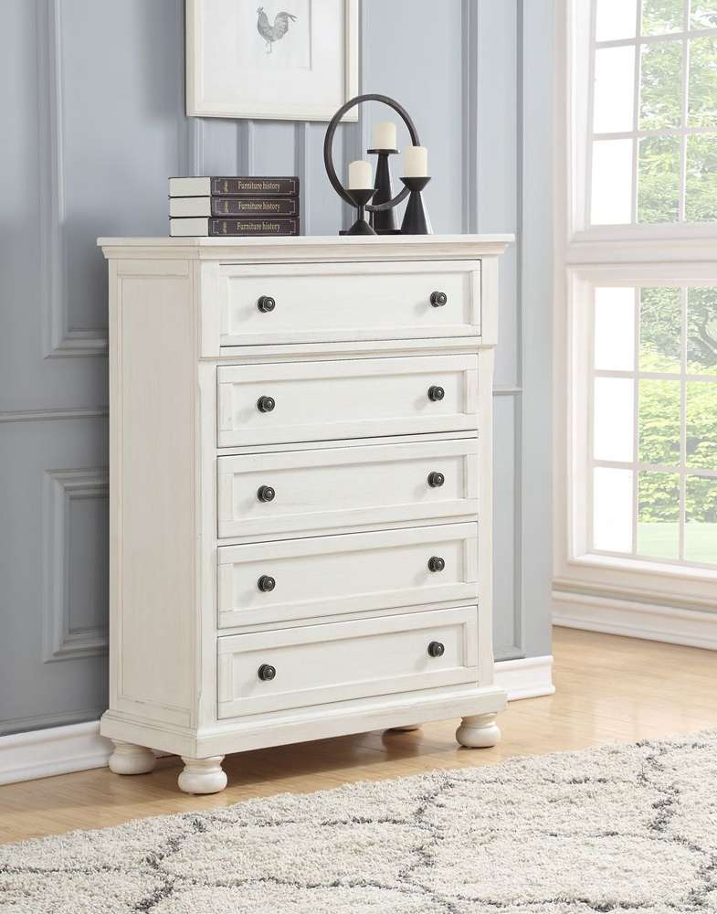 Avalon Furniture  -  Stella Chest  - B01163 C-C veiw 2