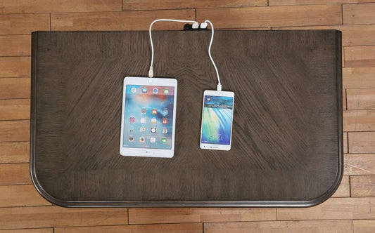 Avalon Furniture  -  West Chester Nightstand w/Usb&Led  - B0162N N-C veiw 2