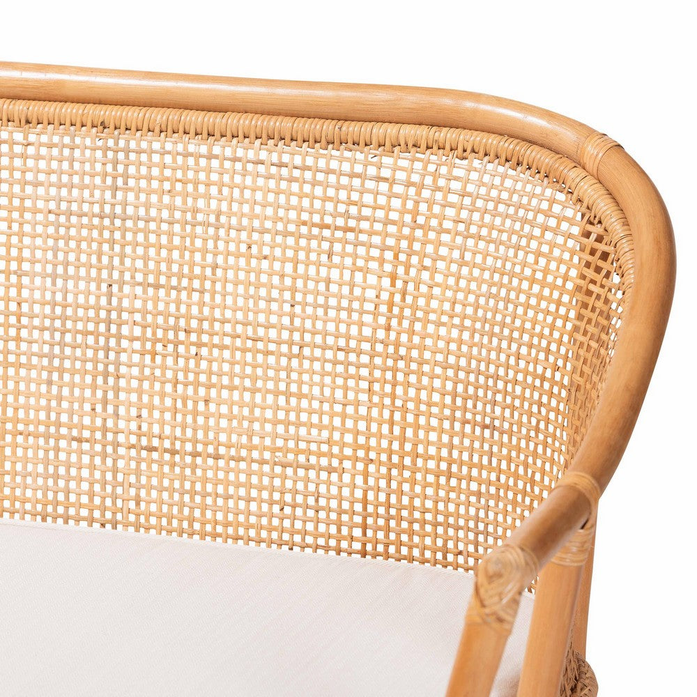 bali & pari - Aara Dining Set in Light Honey - Adele/Braided-3PC Dining Set view 6