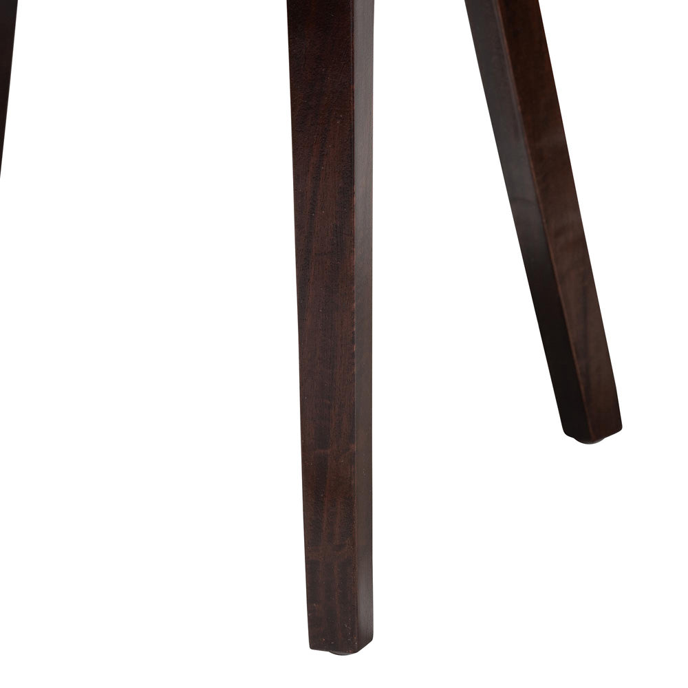 bali & pari - Abbas Dining Chair in Natural Brown/White/Dark Brown - MD-39696 Magic-Dark Brown/Abaca Natural-DC view 6