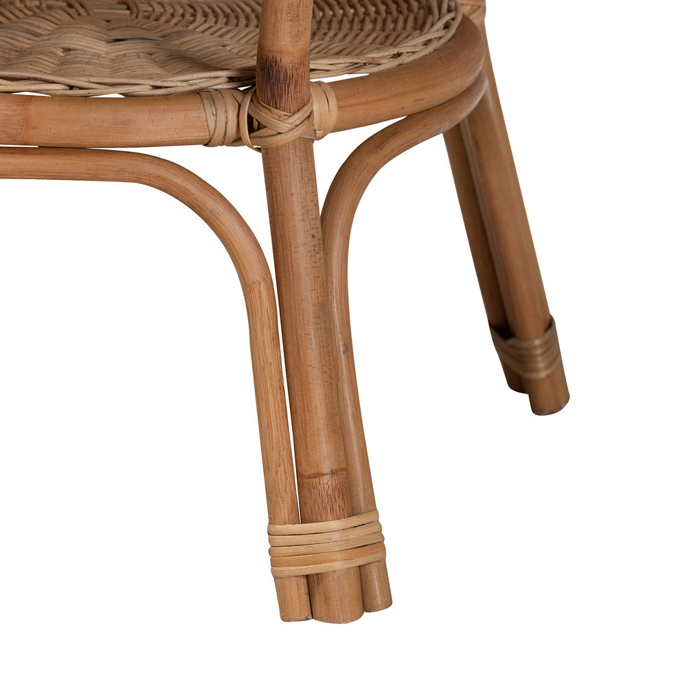 bali & pari - Abbey Coffee Table in Natural Brown - 12718-Rattan-CT view 4