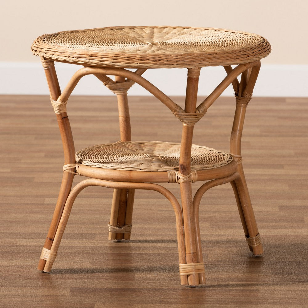 bali & pari - Abbey Coffee Table in Natural Brown - 12718-Rattan-CT view 8