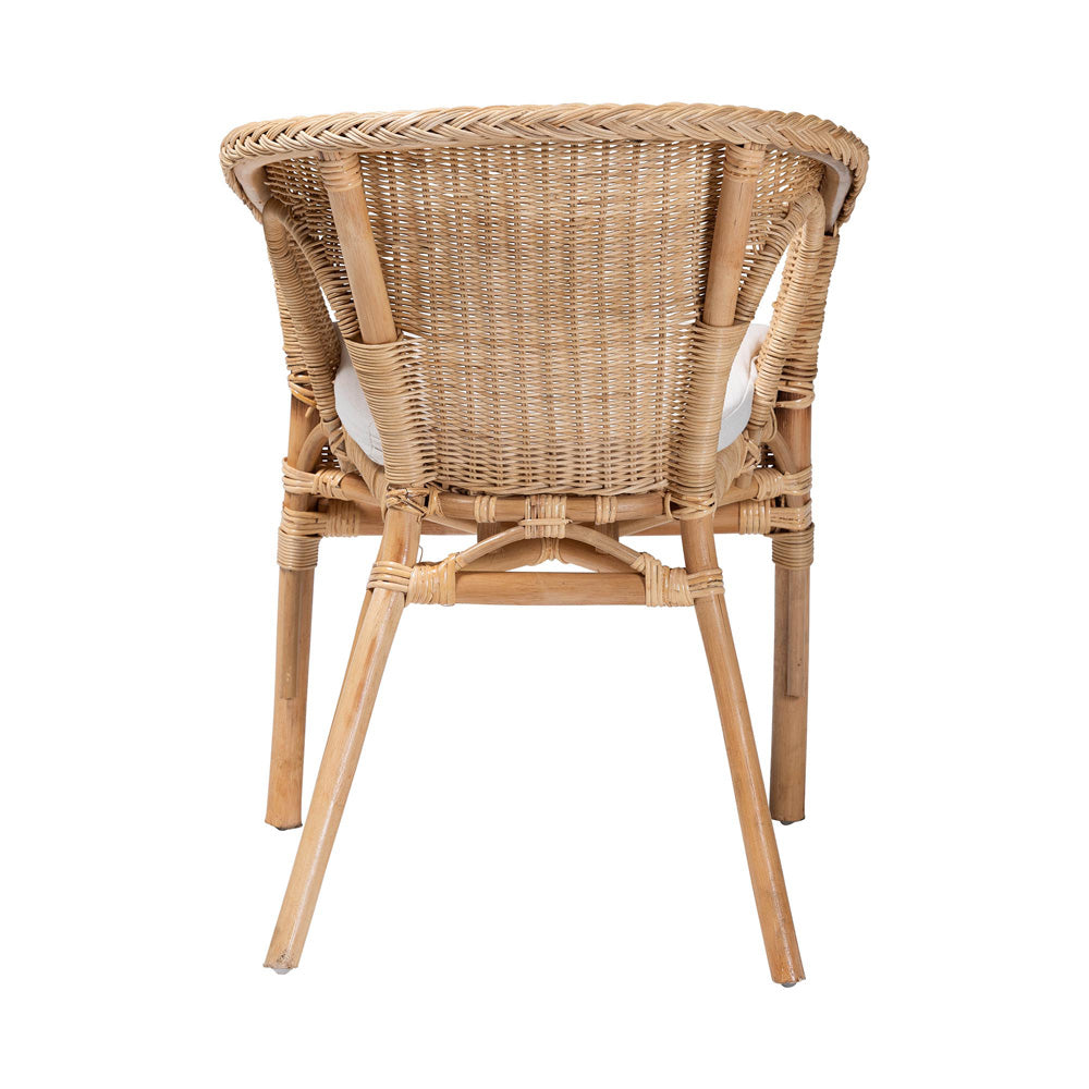 bali & pari - Abbey Dining Chair in Natural - 12717-Natural Rattan-DC-Version 2 view 4