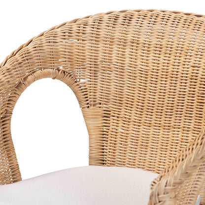 bali & pari - Abbey Dining Chair in Natural - 12717-Natural Rattan-DC-Version 2 view 5