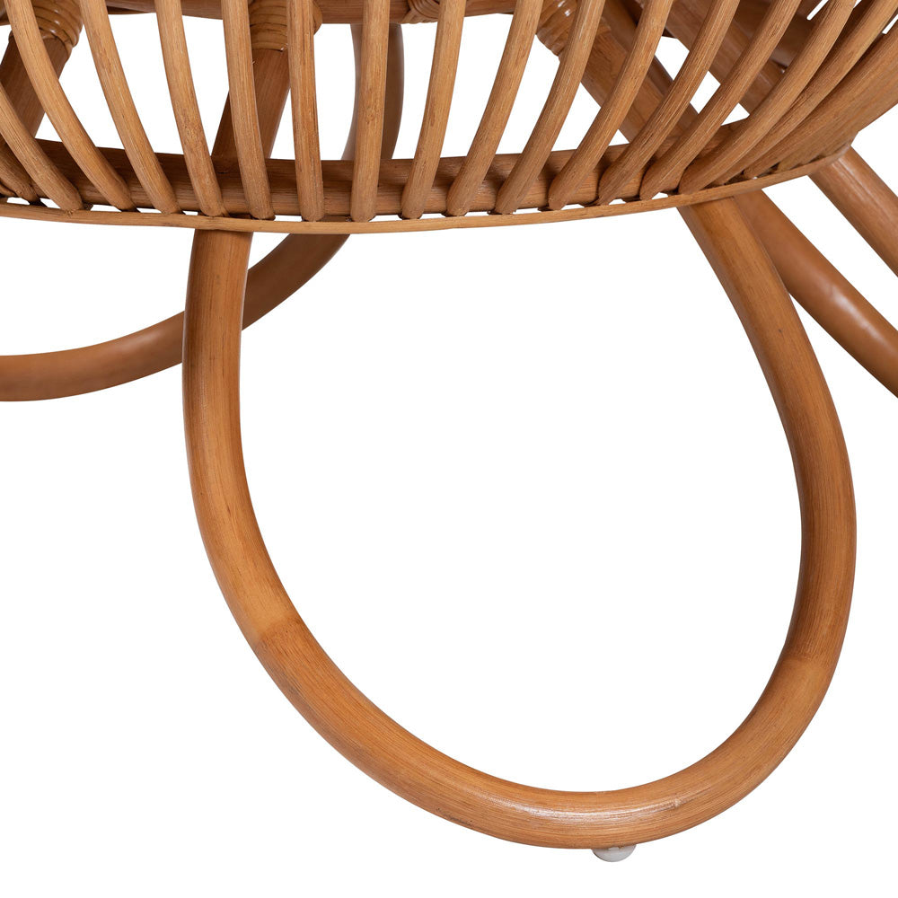 bali & pari - Abel Coffee Table in Light Honey - Abel-Light Honey Rattan Coffee Table view 4