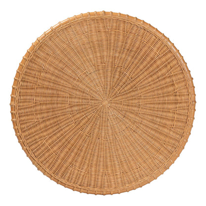 bali & pari - Abel Coffee Table in Light Honey - Abel-Light Honey Rattan Coffee Table view 5