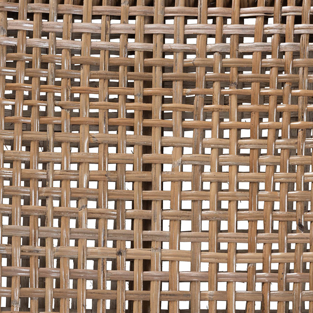 bali & pari - Abiel Set of 2 Dining Chairs in Greywash/Black - Abiel-Grey/Black-Wooden/Rattan-DC view 6