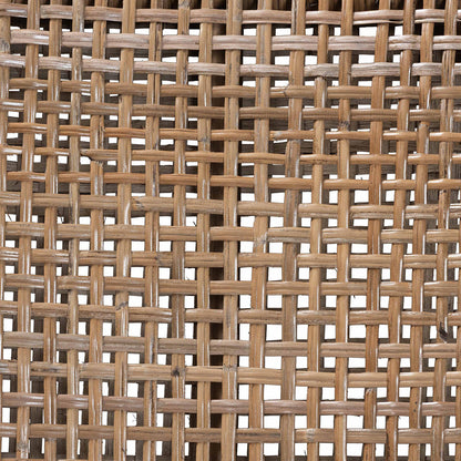 bali & pari - Abiel Set of 2 Dining Chairs in Greywash/Black - Abiel-Grey/Black-Wooden/Rattan-DC view 6