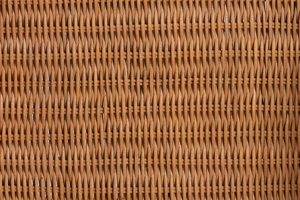 bali & pari - Abigale Dining Chair - Abigale-Light Honey Rattan-Arm-DC view 8