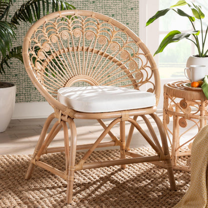 bali & pari - Abriella Chair in Natural Brown - Peacock-Natural-AC view 8