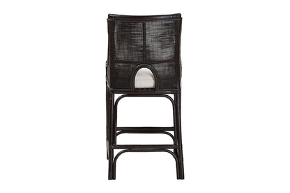 bali & pari  - Acton Counter Stool - Acton-Coffee Bean Rattan-Cushion-CS view 4