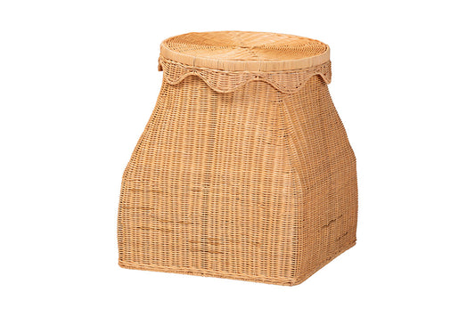 bali & pari - Ada Basket - WS251-Honey Ada Rattan-Basket view 1