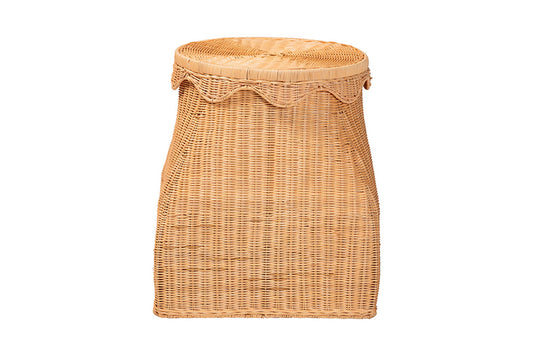 bali & pari - Ada Basket - WS251-Honey Ada Rattan-Basket view 2