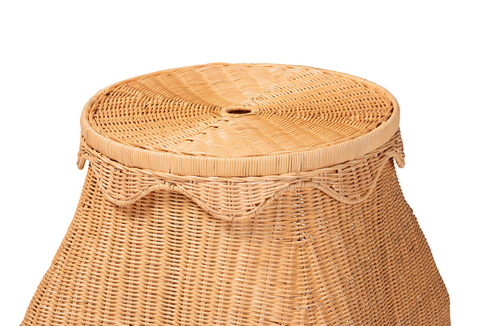 bali & pari - Ada Basket - WS251-Honey Ada Rattan-Basket view 4