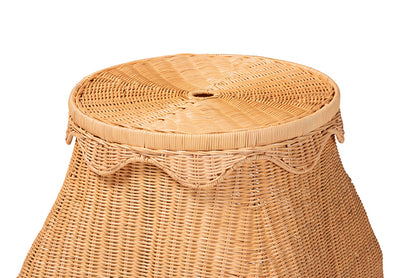 bali & pari - Ada Basket - WS251-Honey Ada Rattan-Basket view 4