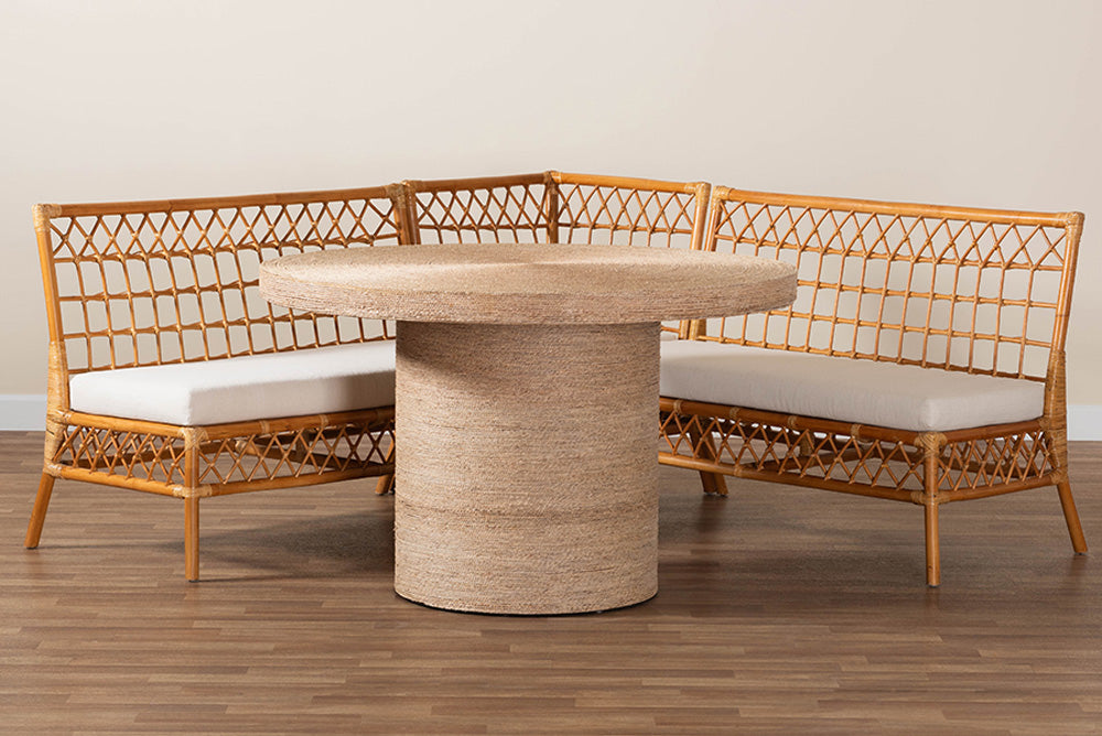 bali & pari - Adalina Dining Bench - Adalina-4PC Dining Nook Set view 10