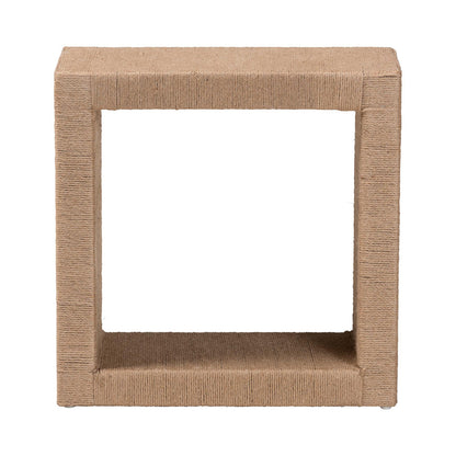 bali & pari - Adonica End Table in Natural Brown - F232-FT18-Seagrass-End Table view 2