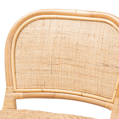 bali & pari - Adrena Counter Stool in Natural Brown - Adrena-Rattan-CS view 5
