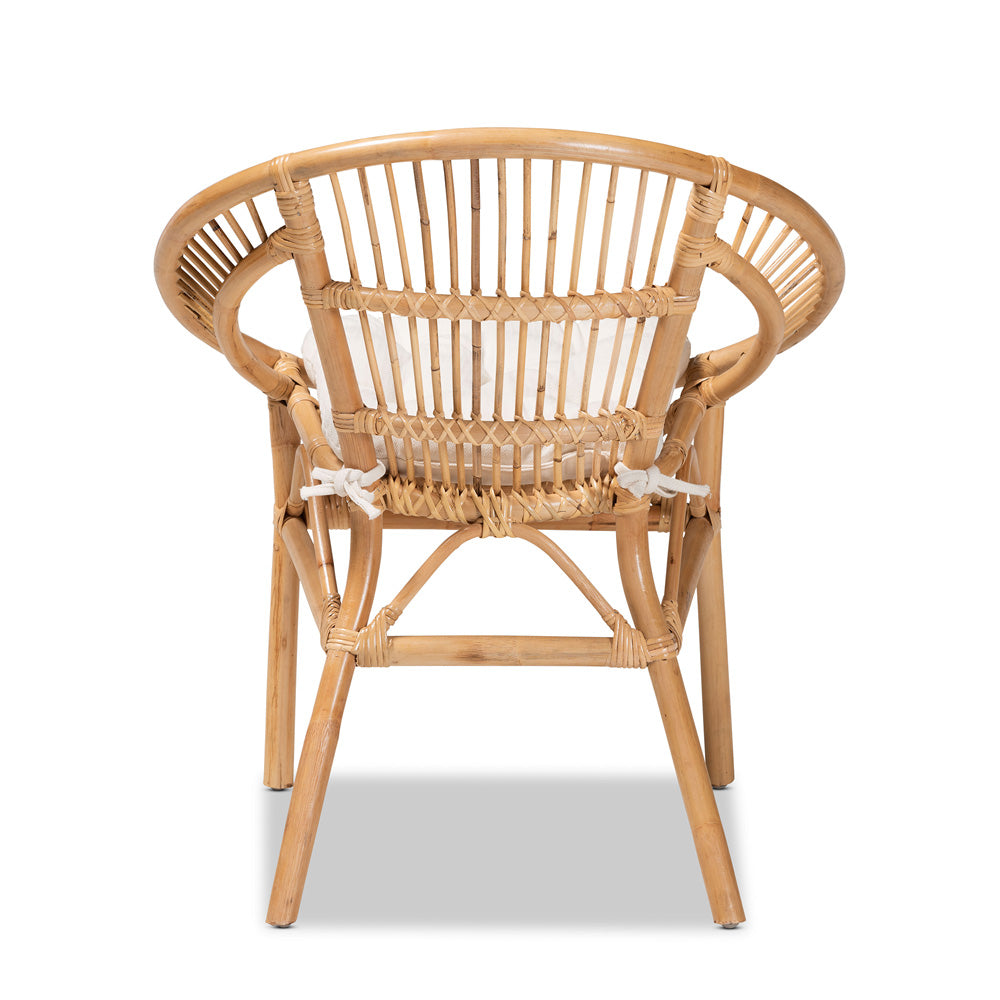 bali & pari - Adrina Dining Chair in White/Natural Brown - DC810-Rattan-DC view 4