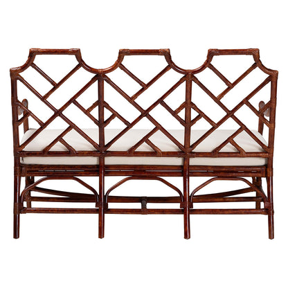 bali & pari - AellaLoveseat in Marbled Tortoise Brown - Amadea-Tortoise/Rattan-Cushion-Sofa view 4