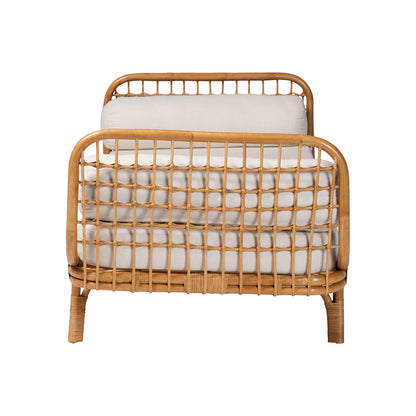 bali & pari - Aiko Daybed in Light Honey - Aiko-Natural Rattan-Cushioned-Daybed view 3