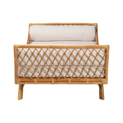 bali & pari - Akemi Daybed in Light Honey - Akemi-Natural Rattan-Cushioned-Daybed view 3