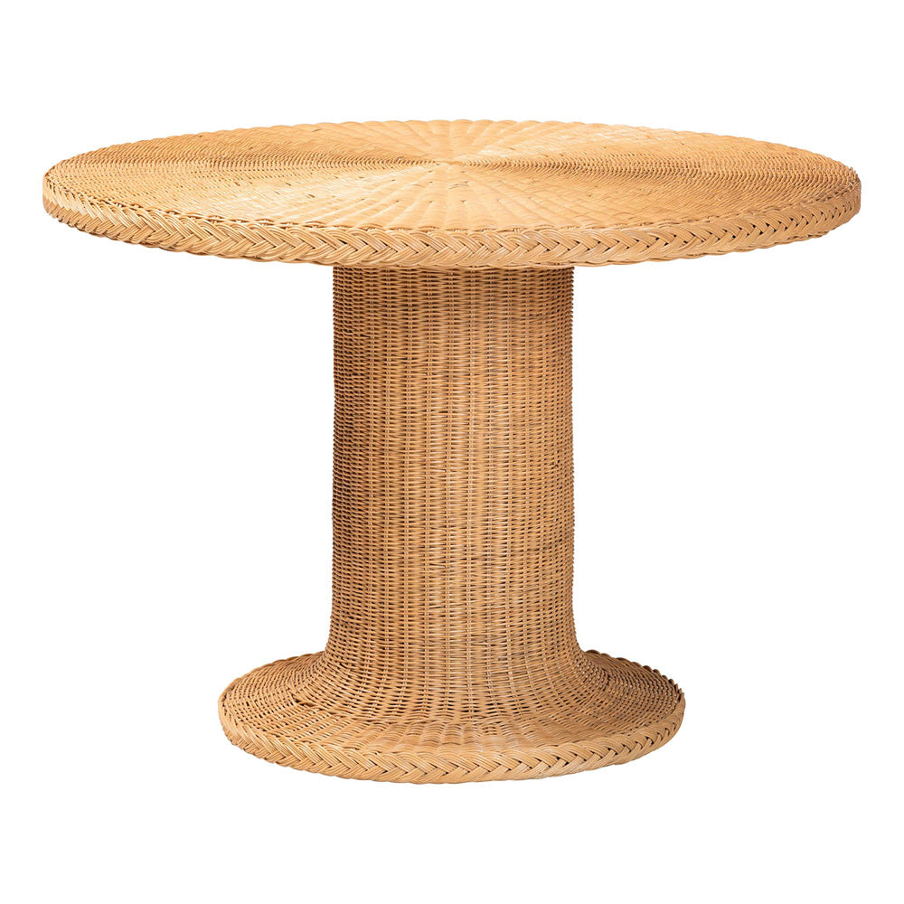 bali & pari - Akiko Dining Set in Light Honey - Akiko-Light Honey-5PC Dining Set view 3
