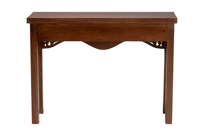 bali & pari - Alannis Console Table - Alannis-Light Brown Wooden-Console Table-Boxed view 4