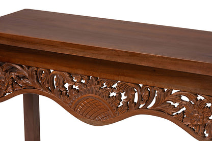 bali & pari - Alannis Console Table - Alannis-Light Brown Wooden-Console Table-Boxed view 6