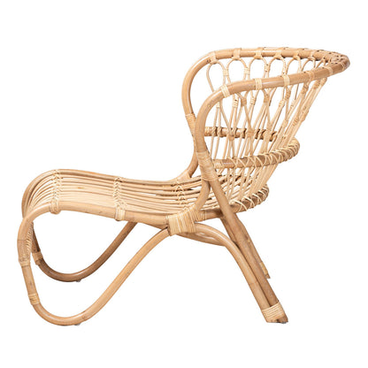 bali & pari - Alaya Chair in Natural Brown - DC151019-Rattan-CC view 3