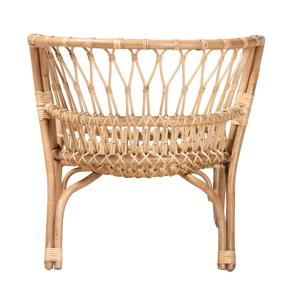 bali & pari - Alaya Chair in Natural Brown - DC151019-Rattan-CC view 4