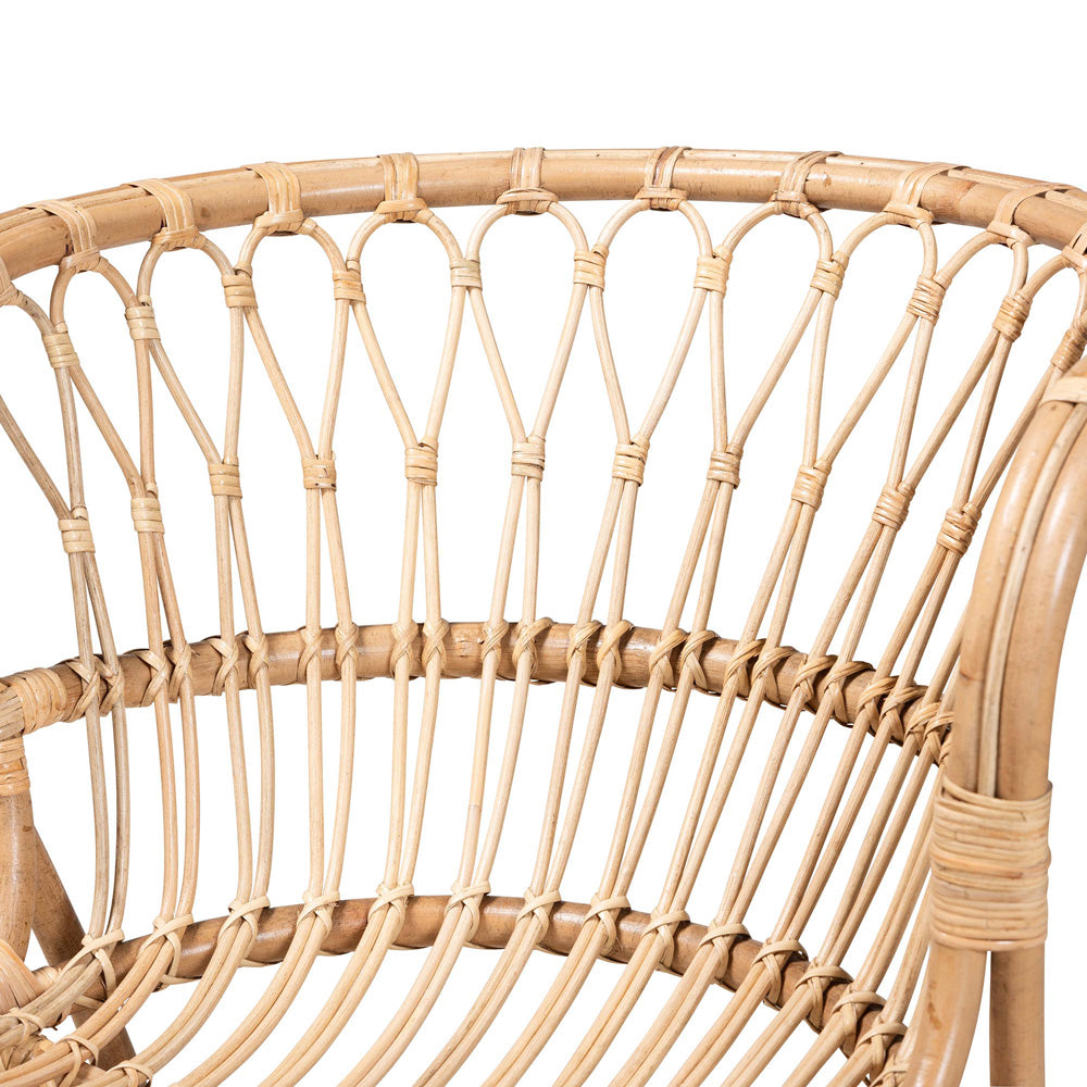 bali & pari - Alaya Chair in Natural Brown - DC151019-Rattan-CC view 5