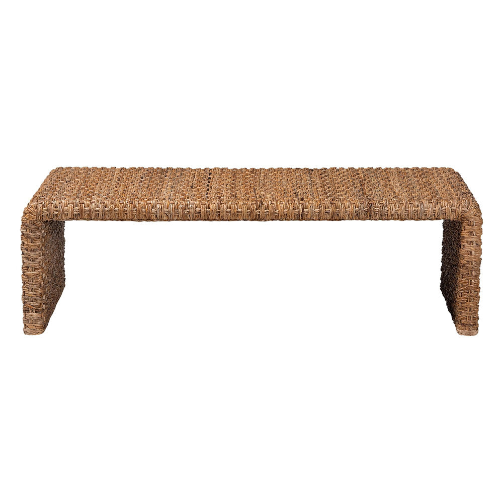 bali & pari - AldaCoffee Table in Natural Brown - Alda-Light Honey Rattan-Coffee Table view 2