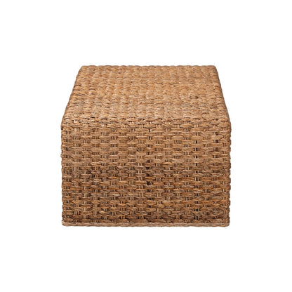 bali & pari - AldaCoffee Table in Natural Brown - Alda-Light Honey Rattan-Coffee Table view 3