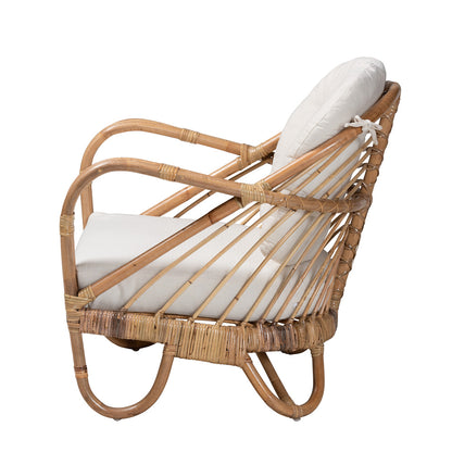 bali & pari - Aliane Chair in White/Natural Brown - DC8041-Rattan-CC view 3