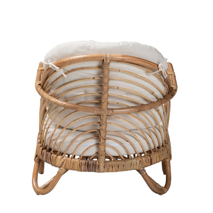 bali & pari - Aliane Chair in White/Natural Brown - DC8041-Rattan-CC view 4