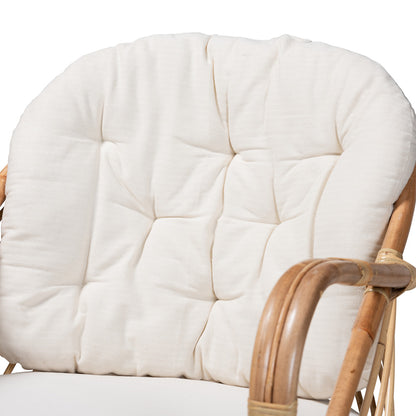 bali & pari - Aliane Chair in White/Natural Brown - DC8041-Rattan-CC view 5