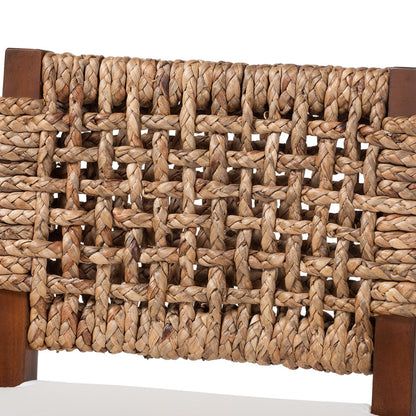 bali & pari - Alise Bar Stool in Natural/Earthy Brown - Alise-Mahogany-Brown-Cushion-BS view 5