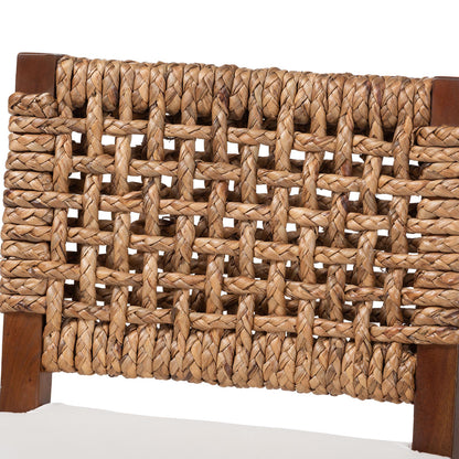 bali & pari - Alise Counter Stool in Natural Brown/Earthy Brown - Alise-Mahogany-Brown-Cushion-CS view 5