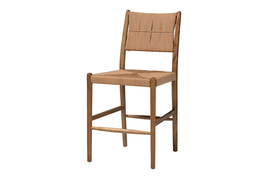 bali & pari - Alva Counter Stool - MD-39889-Alva-Honey-Wooden-CS view 1