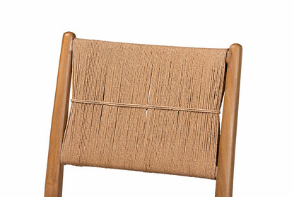 bali & pari - Alva Dining Chair Set of 2 - MD-39889-Alva-Honey-Wooden-DC view 4